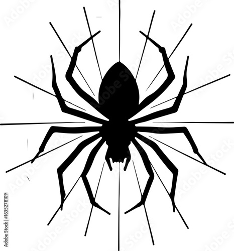 spider on a white background, spider, insect, animal, isolated, white, nature, arachnid, black, bug, vector, halloween, macro, illustration, symbol, scary, tarantula, brown, arachnophobia, white backg