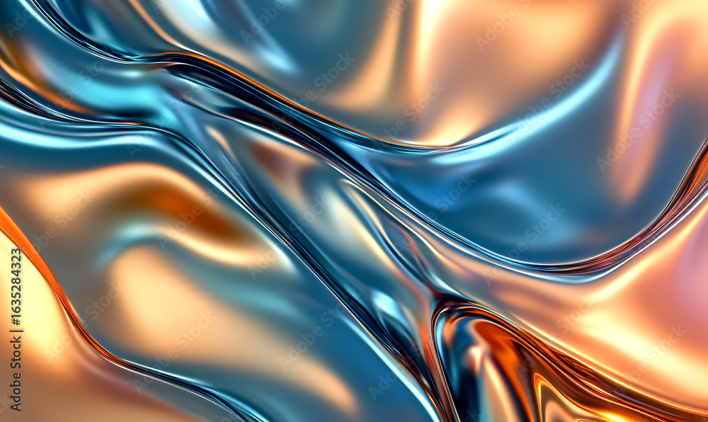 Obraz premium 3D abstract visuals and futuristic elements isolated on black, designed for versatile commercial use across technology, minimal, sci-fi, and eco concepts