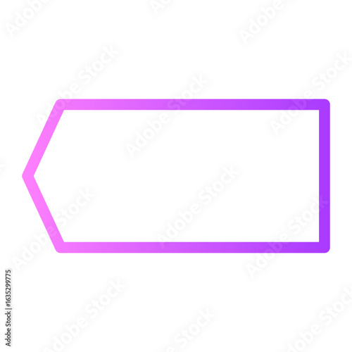 Price tags gradient icon