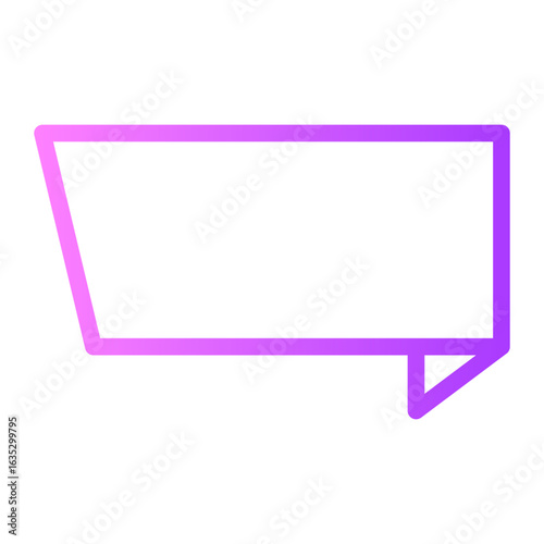 Ribbons gradient icon