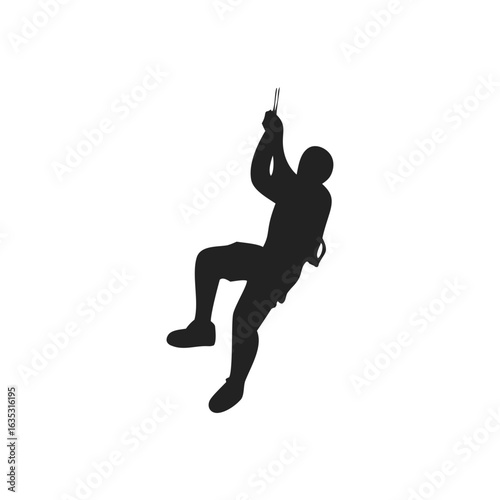 rock climbers and rappelers