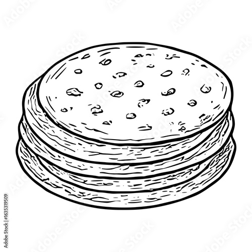 Stack of Tortillas