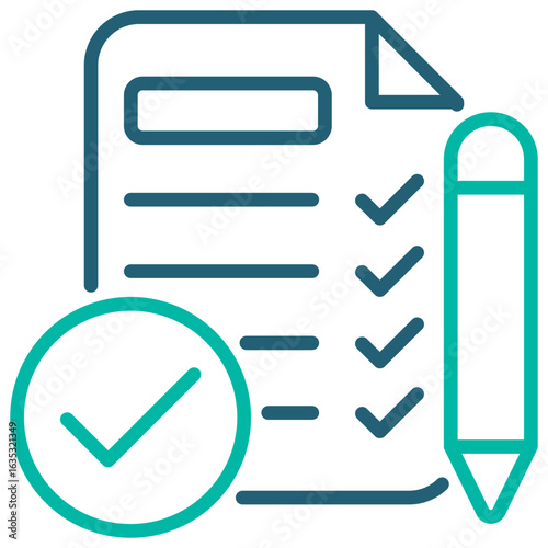 Conditions Outline Blue Icon