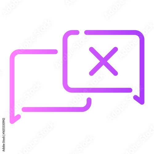 chat gradient icon