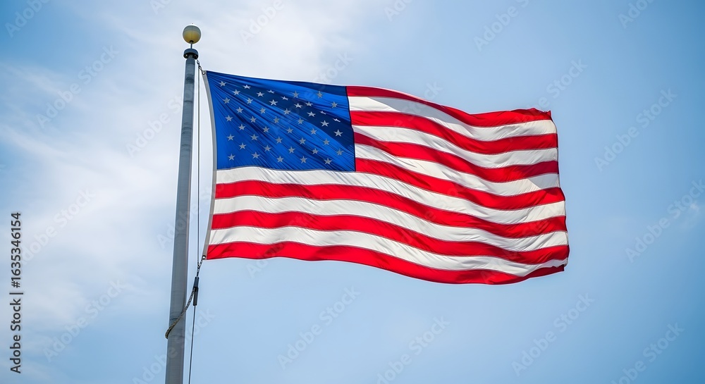 Obraz premium Celebrate the Spirit of American Independence and Labor Day Together