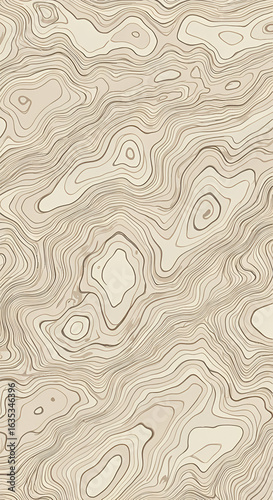 Abstract Beige Brown Background with Geometric Lines Texture Illustration