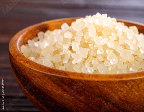 a pile of sugar in a bowl