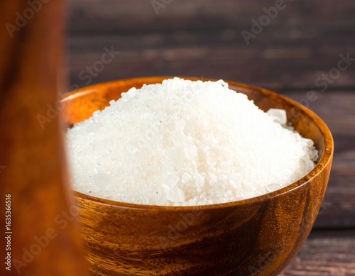 a pile of sugar in a bowl