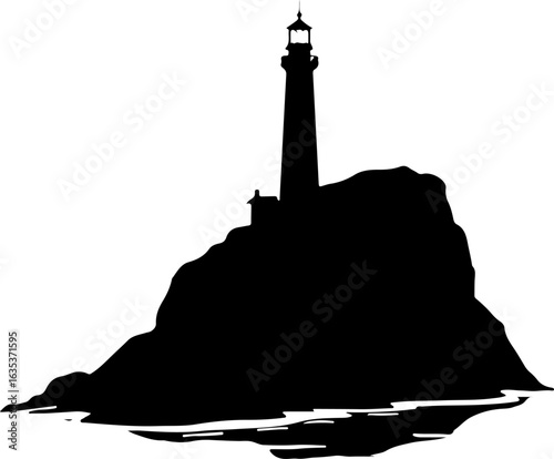 lighthouse on the beach, lighthouse, sea, sky, water, sunset, ocean, light, tower, architecture, beacon, coast, travel, landscape, building, silhouette, landmark, navigation, coastline, beach, greece,
