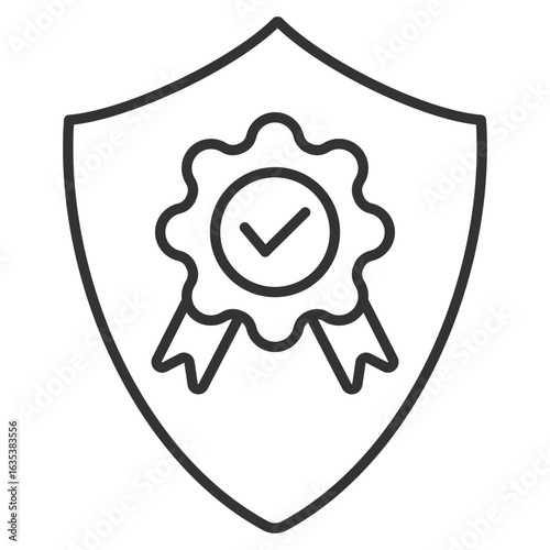 Quality Insurance Outline Icon