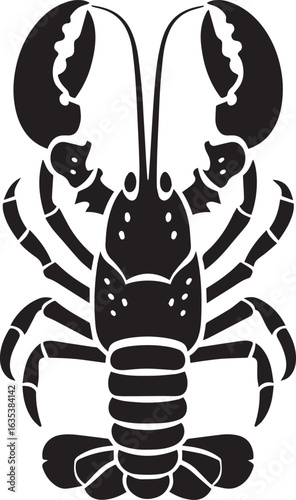 Lobster icon clean simple