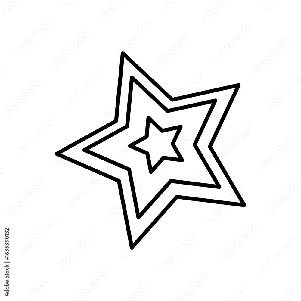 Star clip art design on plain white transparent isolated background for card, shirt, hoodie, sweatshirt, apparel, card, tag, mug, icon, poster or badge Star clip art design on plain white transparent isolated background for card, shirt, hoodie, sweatshirt, apparel, card, tag, mug, icon, poster or badge