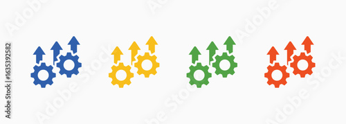 Improve Icon Set Color Multiple Style Collection