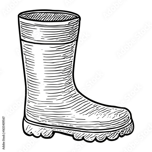 Rubber Hunting Boot