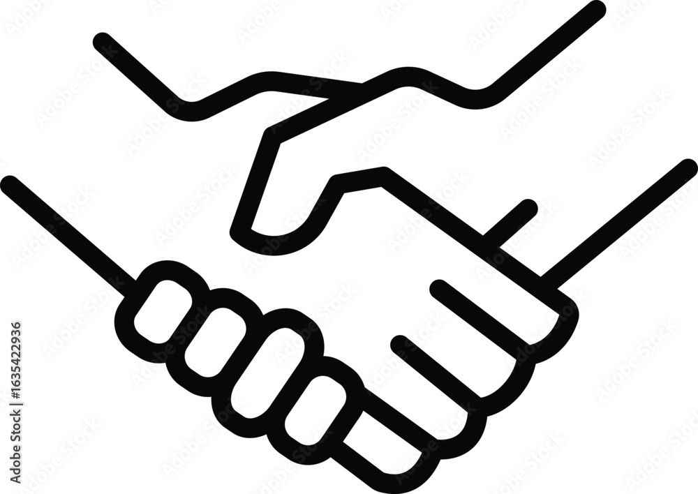 Obraz premium Cooperation Icon 