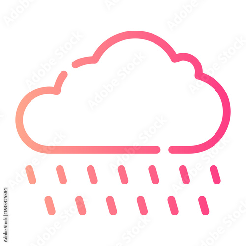 rain gradient icon