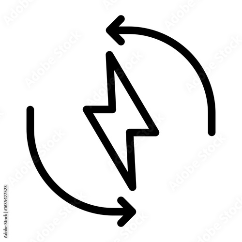 efficiency line icon