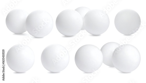 Fresh eggs, various angles