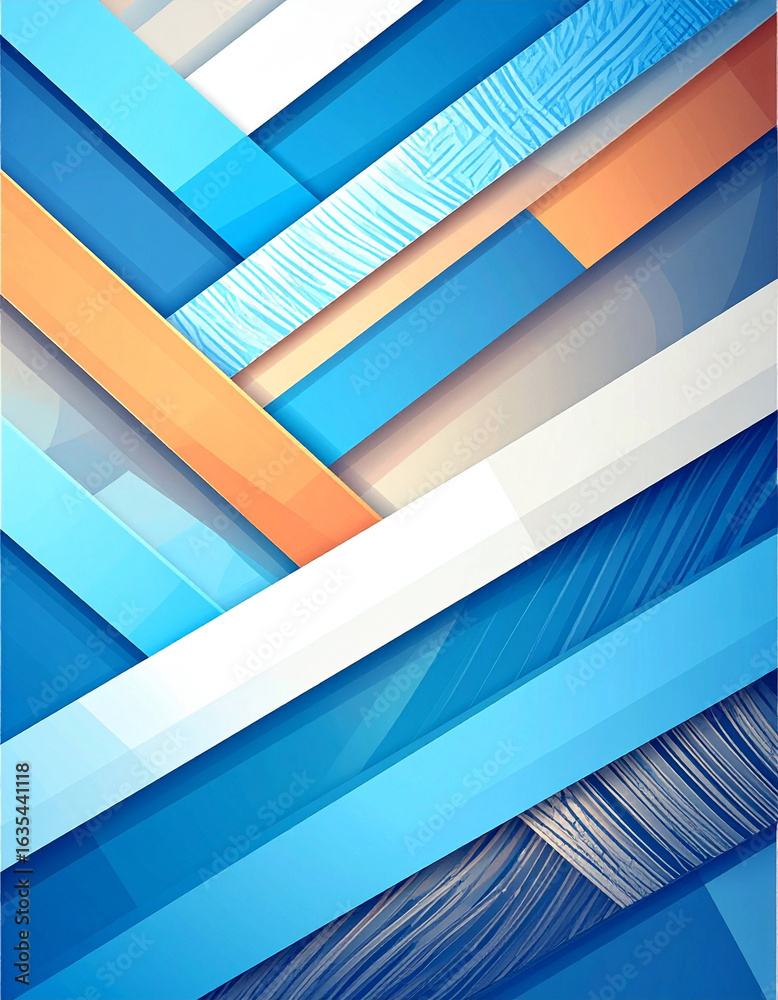 Obraz premium abstract background with blue stripes