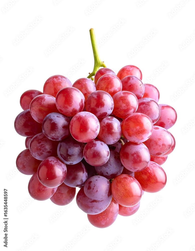 Fototapeta premium Cluster of red grapes