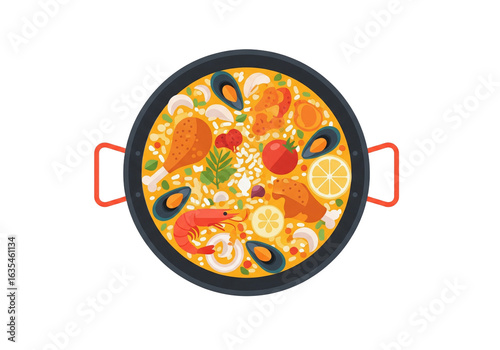 paella	

