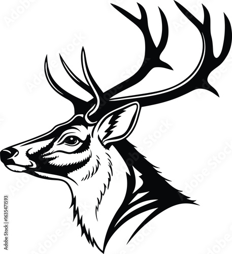 deer head silhouette