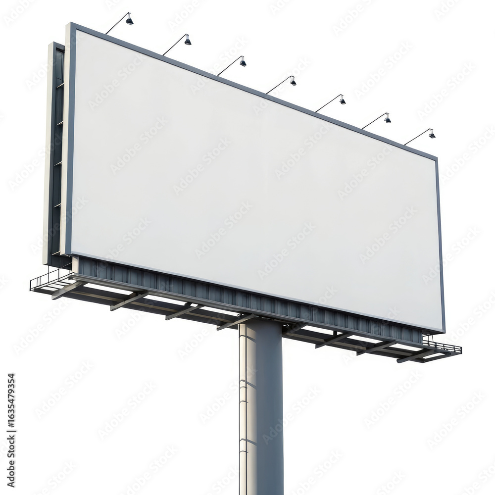 Obraz premium blank billboard on the road
