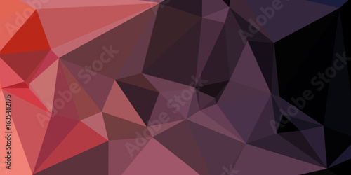 abstract background consisting of triangles, polygon gradient background illustration.
