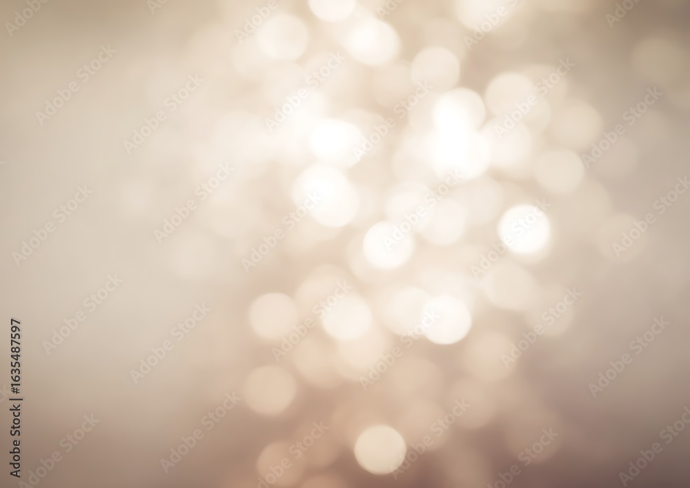 Obraz premium Soft sparkling bokeh effect warm tones