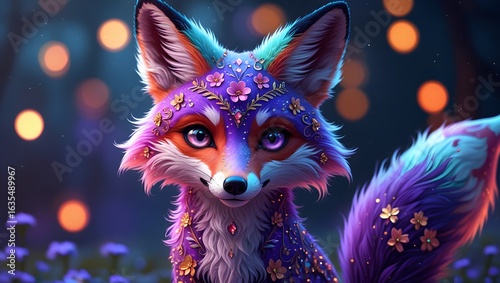 Fantastical Fox for a Fairytale or Fantasy Theme