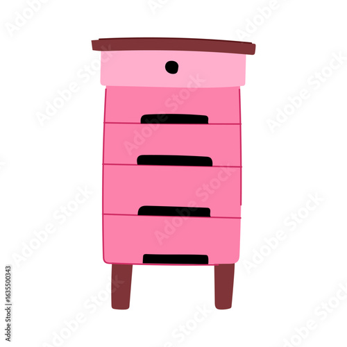 swarm hive cartoon vector illustration