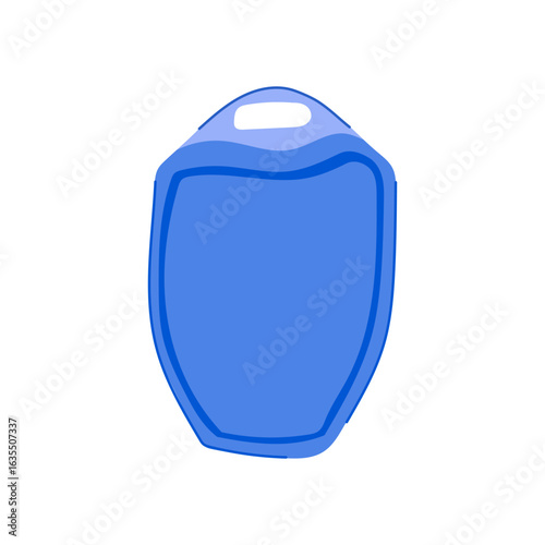 versatile plastic cutting board cartoon vector illustration