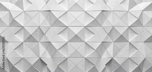 Subtle grayscale tessellation of interlocking triangles and squares, pattern, monochromatic