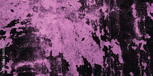 Abstract artistic texture featuring a dark background with a layered blend of lilac and black colors showcasing a grunge aesthetic.
