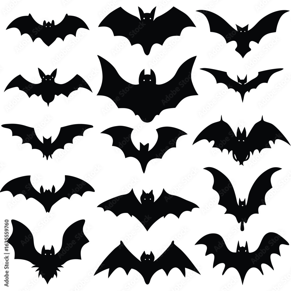 Fototapeta premium Bat Silhouette