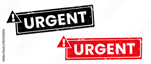  Urgent stamp for priority and alert notices
