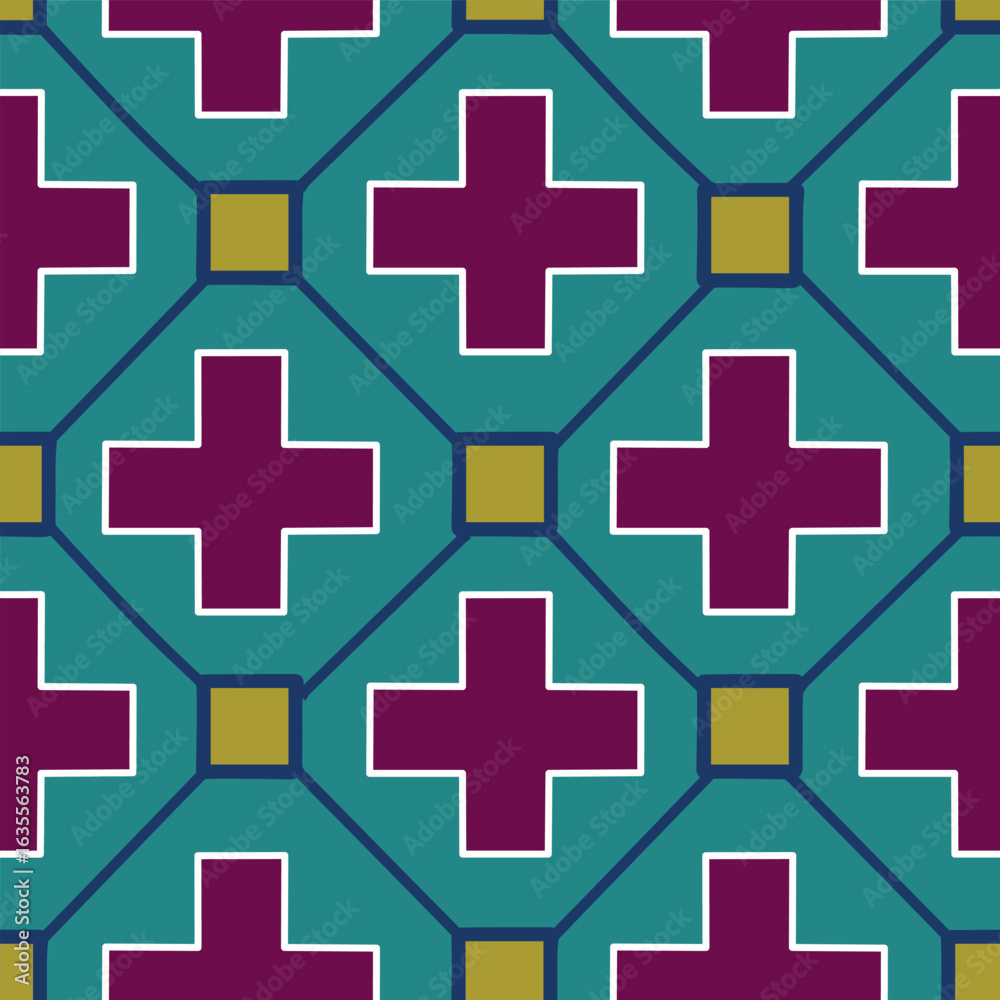 Fototapeta premium Geometric surface pattern design background textures, backdrop, vector, illustration