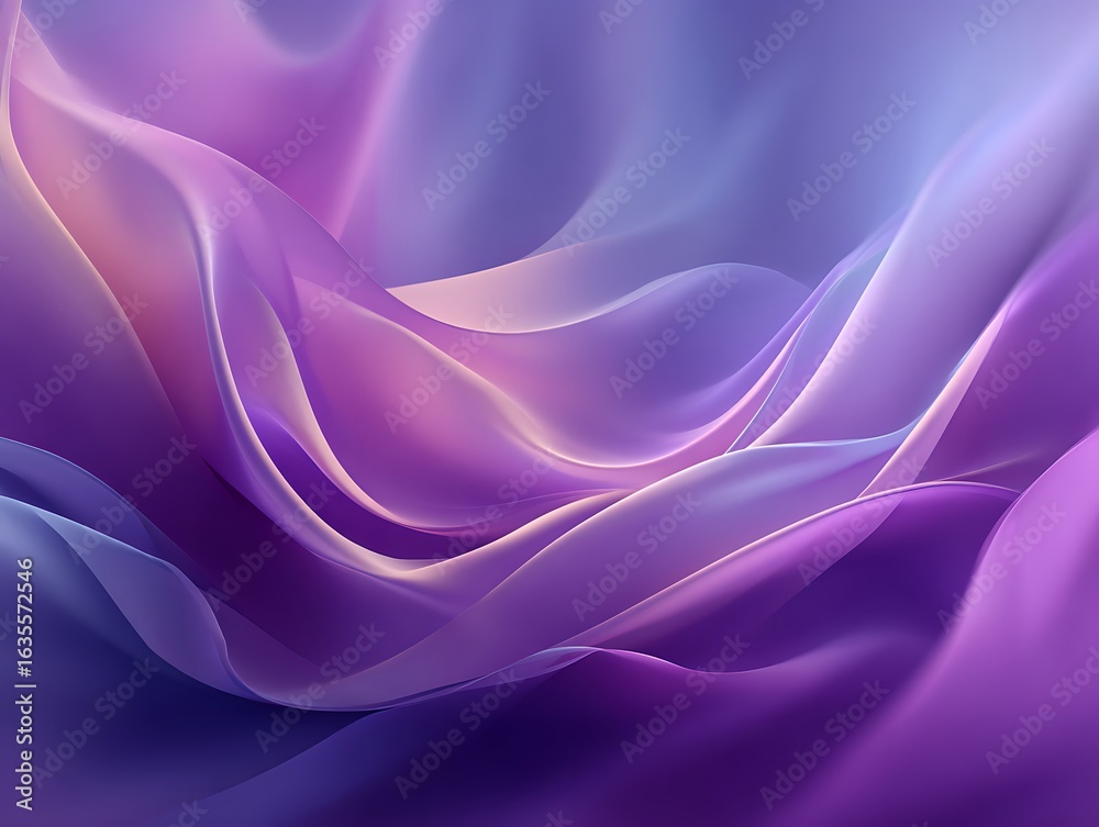 Obraz premium Soft blurred gradient mesh in purple-magenta tones for beauty product mockups