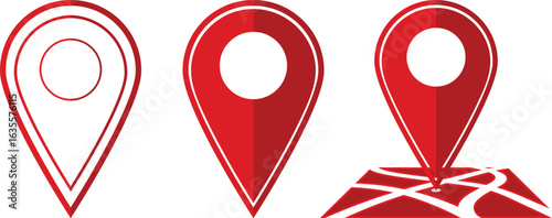 location icon, map pointer, pin, gps, map pin, vector icons