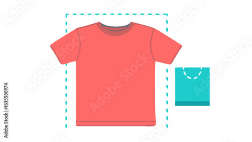 Buy t shirt apparel clothing fashion template vector design mockup graphic for online store and ecommerce shop