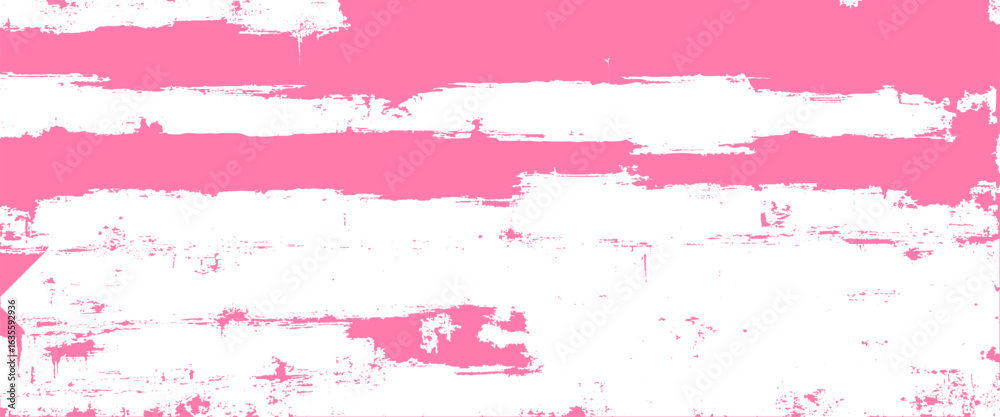 Obraz premium Vector creative pink paint texture brush strokes 