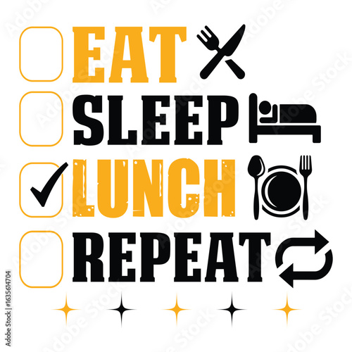 Lunch Lady T Shirt Design T Shirt Print Template, Typography Design For Shirt, Mugs, Iron, Glass, Stickers, Hoodies, Pillows, Phone Cases, etc