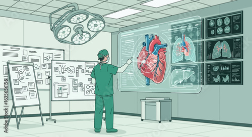 doctor drawing