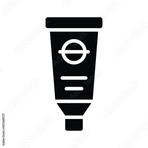 A premium glyph icon of packaged space food