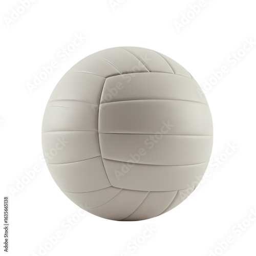 Gaelic Football: Close-Up of a White Ball