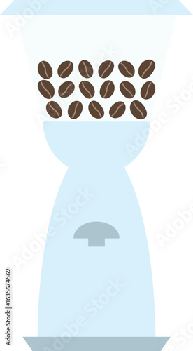 coffee grinder cafe illustration elemrnt.svg