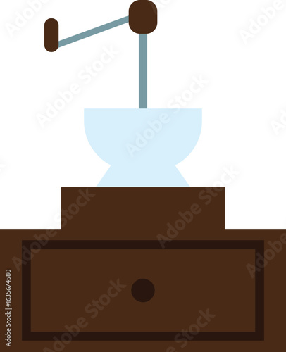 coffee grinder cafe illustration elemrnt.svg