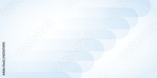 Abstract light blue design with soft, overlapping shapes.