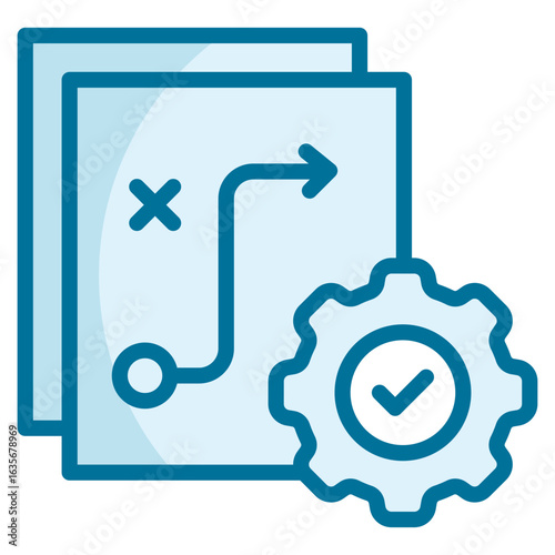 Operational Strategy Icon