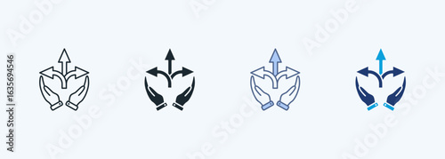 Flexibility Multiple Style Icon Collection